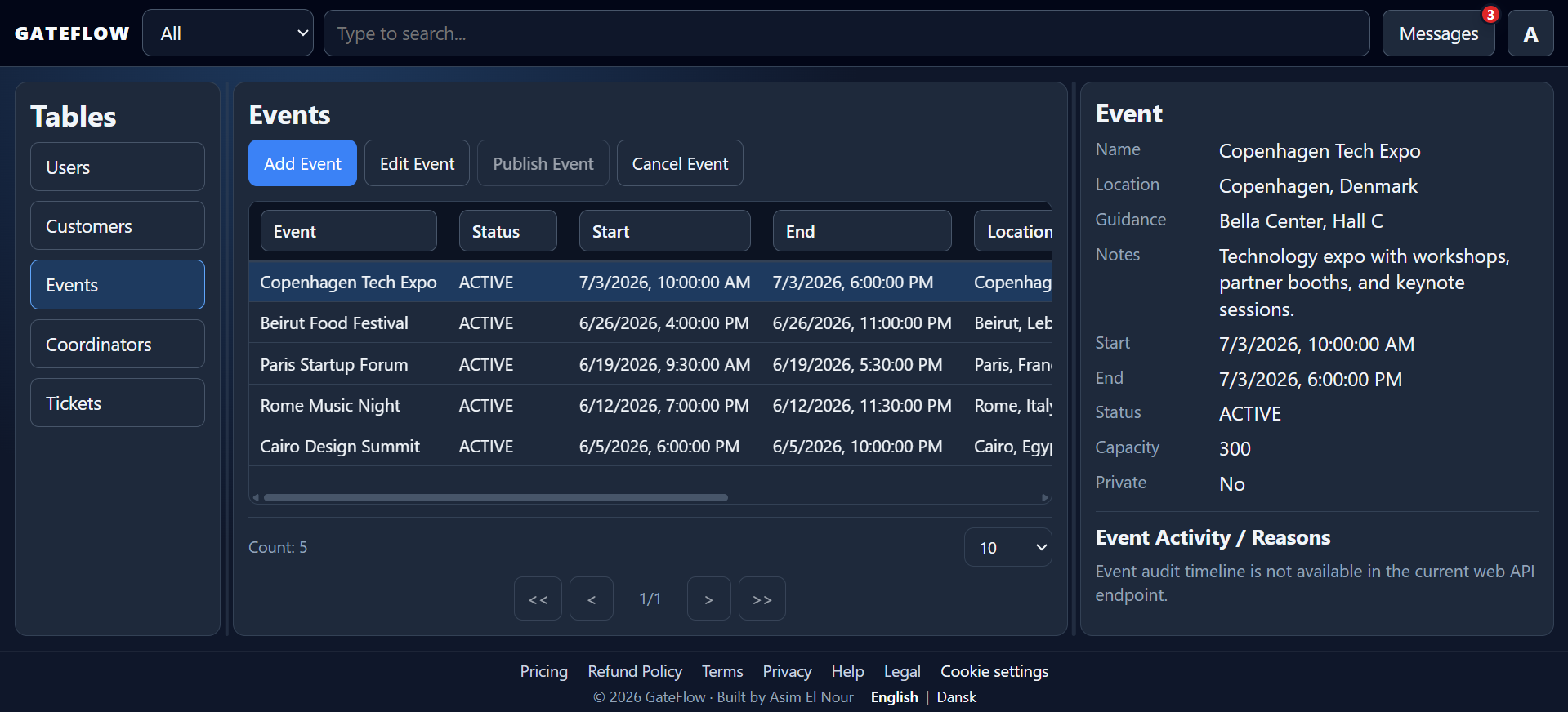 GateFlow: full-stack event ticketing SaaS